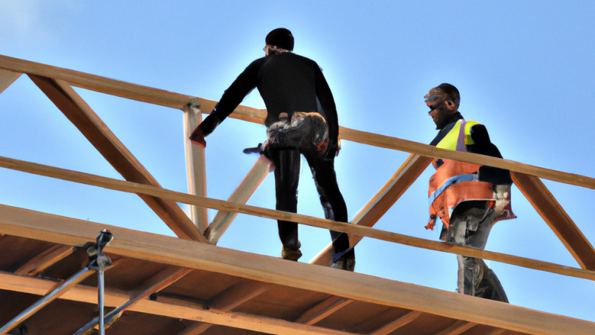 travail en hauteur sur les chantiers