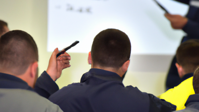 formation d'un employé du BTP