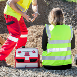 massage cardiaque sur un chantier